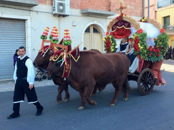 A procession in Sardinia